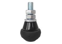 NLS01B Ролик поддерживающий нейлоновый черный 31 мм.