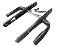 1121.00.313 Гарнитур нажимной 25/92, подпруж. черный RAL9005