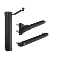 LION-9005 компактный доводчик для любой ситуации. Цвет черный