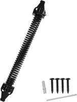 JL1909 Пружинный доводчик для калитки. Цвет черный.