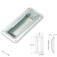 337 Ручка утопленная для ворот. Оцинкованная. COMBI ARIALDO