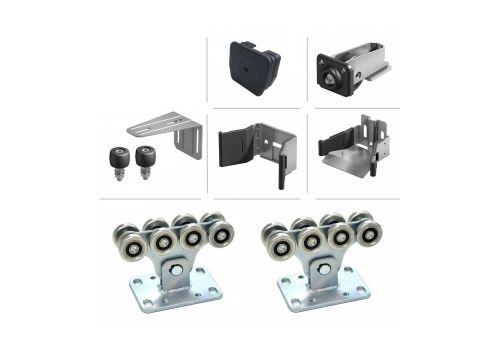 A.Комплект для откатных ворот (без балки)