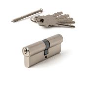 Цилиндр UNI 40/40 ключ/ключ ZAMAK. 3 ключа.