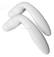 1032.00.315 Гарнитур нажимной ручка+ручка, без планки, цвет 9006