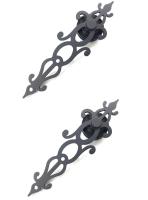 HM2019 HANGER14 (Цыган) Фурнитура для раздвижных дверей Асвик. Тележка для амбарного механизма (2 шт.) с комплектом крепления.