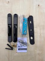 OS209CSBLACK Двусторонний механический кодовый замок. Цвет черный.