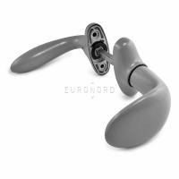 1028.00.312 Нажимной гарнитур малый , для огранич. доступа, без планки, коричневый 8019