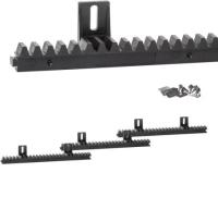 60.055.02 нейлоновая зубчатая рейка для откатных ворот до 600 кг. 3х33 см.