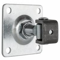 61.019 Петля регулируемая с пластиной крепления 100*100, М20.