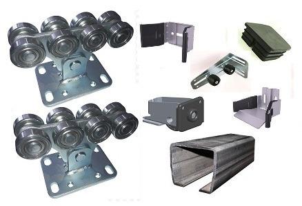 Комплект для откатных ворот SG.01.002 AL (до 450 кг, 9м балка) Alutech