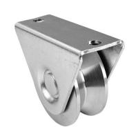 412.60 Колесо с 1 подшипником, D-60мм, с внешним кронштейном, V-образное сечение, вес на 1 колесо 120 кг.