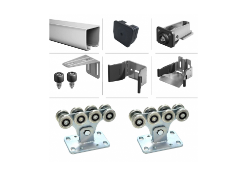 A.Комплект для откатных ворот с балкой 5 метров