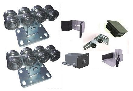 Комплект для откатных ворот SG.01.002 AL (без балки)