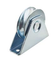 HT2U100R10 Ролик 98 мм. для ворот с 2-мя подшипниками О-образное сечение с внешним кронштейном