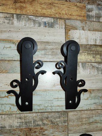 HANGER24 (Денежное дерево) Тележка для амбарного механизма (2 шт.) с комплектом крепления.