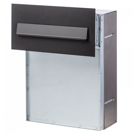 65.337 ящик почтовый встраиваемый. Цвет черный