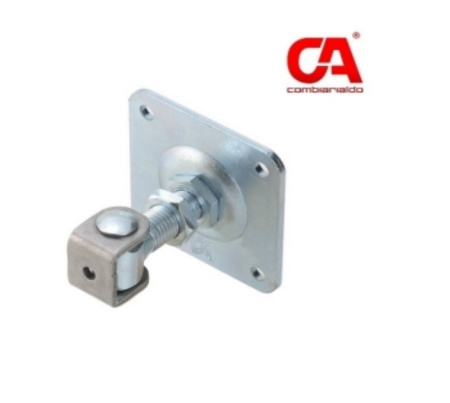 378.16 с пластиной крепления 80х80х5, 4 отверстия, резьбовой шток М16