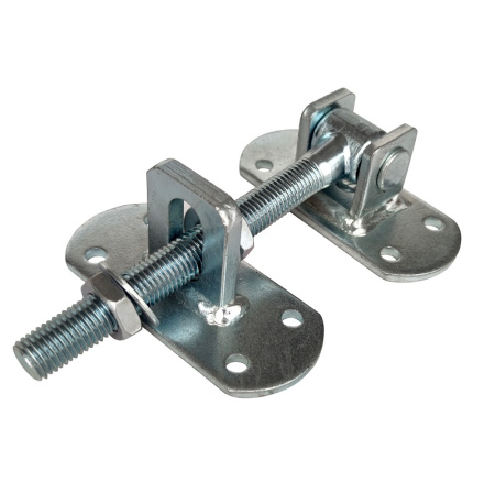 JL79D Петля регулируемая с двумя пластинами крепления 70х145мм. M24