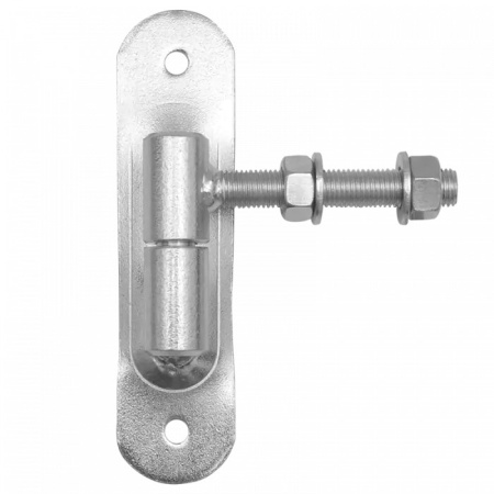 JL30C Петля регулируемая с пластиной крепления 150*40, М12