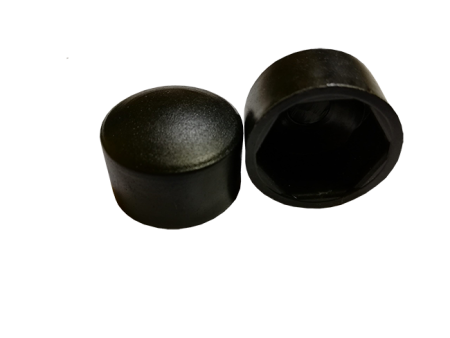 Колпачек пластиковый на болт/гайку М10 черный цвет