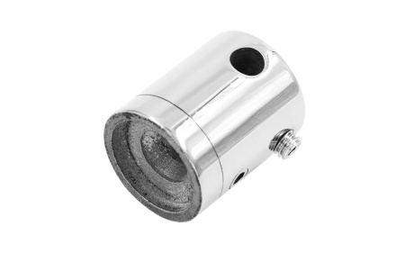 k267-3 Держатель тросика Ф5мм 22х30мм под 42,4 полированный