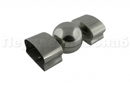 Поворот пластикового фигурного поручня, шаровый