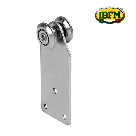 330024PL тележка для подвесных штор на 2 открытых подшипника