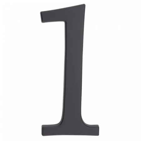 64.151 Цифра алюминиевая **1**. Цвет графит