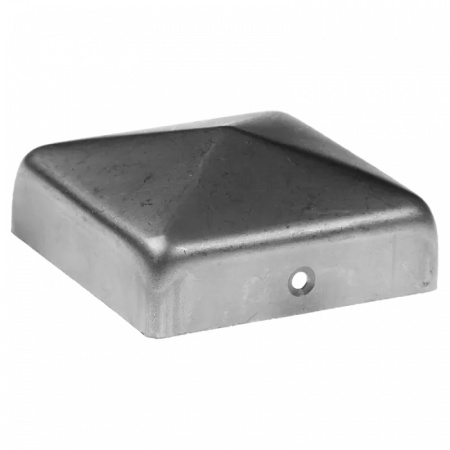 62.004.01 крышка для столба 40х40 черная сталь