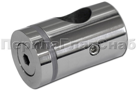 Ригеледержатель Д16мм для крепления на стекло, (AISI 304)