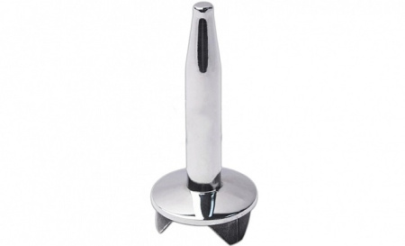 Наконечник на Д38.1мм без ложемента, штырь полированный