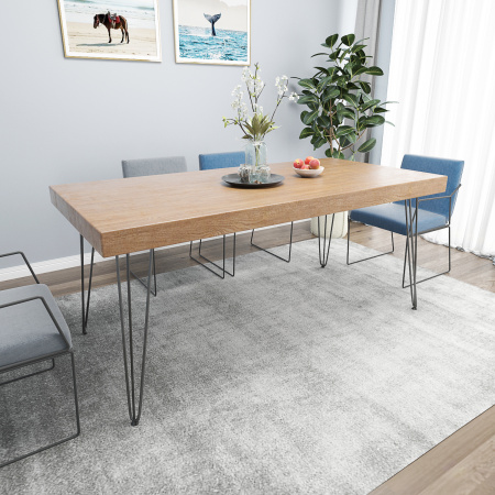 3H28 комплект ножек из 3-х прутьев длина 70 cм., цвет черный