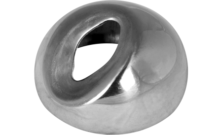 Наконечник стойки штамп, под 30°, Д50/50 х 0,8мм. AISI 304